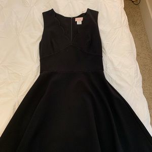 Love…ady Short Black Dress Size Medium